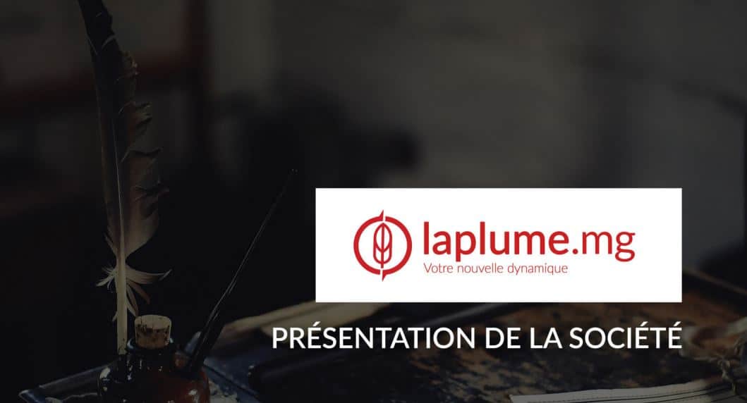 Nouveauté : LAPLUME.MG sort sa plaquette commerciale !